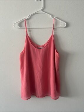 Chelsea Salmon Pink Tank Top Size Large